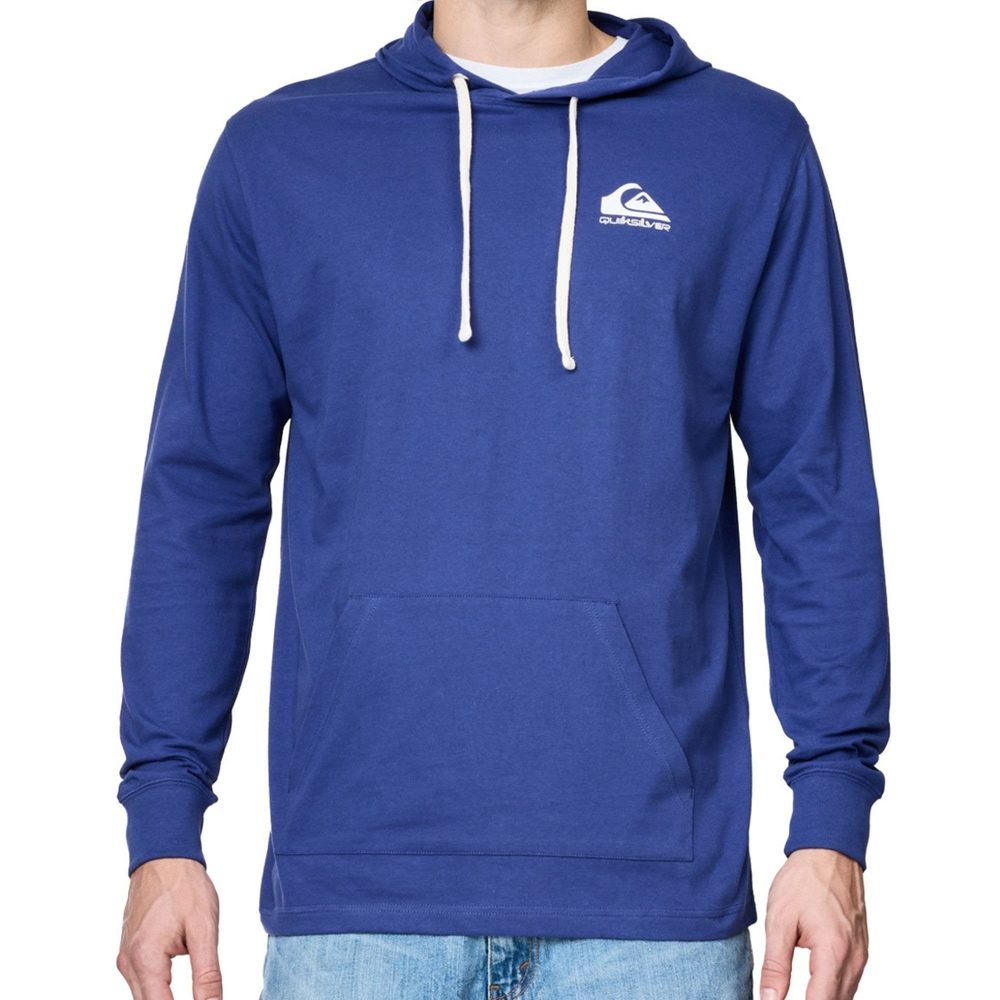 NEW Quiksilver Hoodies for Men, Big and Tall Jersey Pullover Lightweight Sweatsh